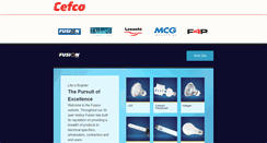Desktop Screenshot of cefco.co.uk